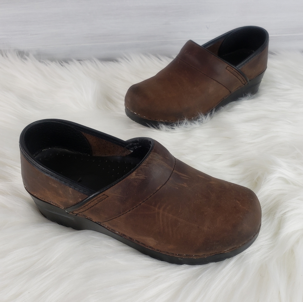 Dansko Professional Leather Clogs 36